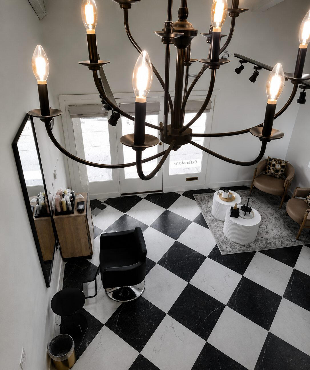 Inside Revel Hair Loft, a private hair studio in Scottsdale, Arizona